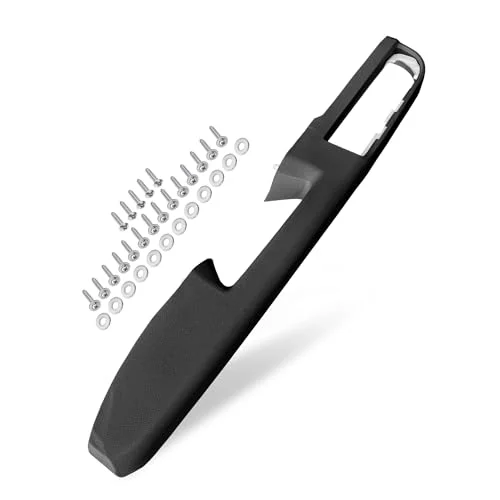 Front Armrest Assembly — left handle above arm rest